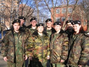 Бойцы студенческого отряда «Сириус»