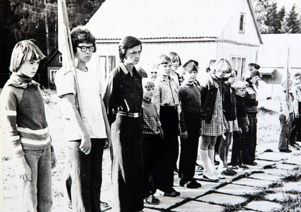 п/лагерь «Алые зори», 1980-е гг.